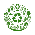pngtree green recycling symbol with nature and eco friendly icons.png